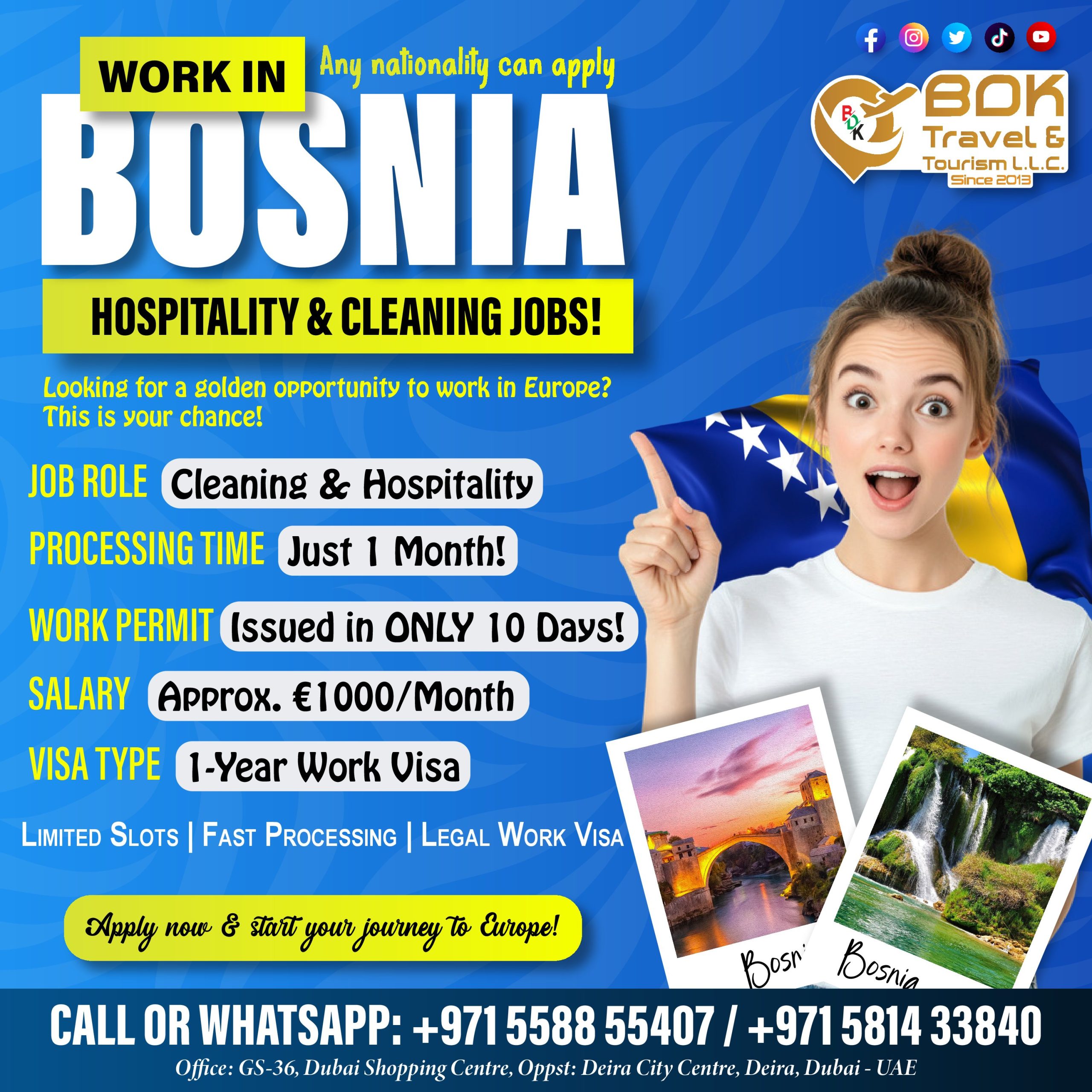 WORK IN BOSNIA 🇧🇦